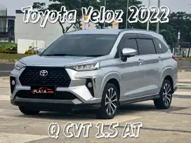 Toyota Veloz 2022
Q CVT 1.5 Automatic (TANPA DP) Kilometer 25 ribu