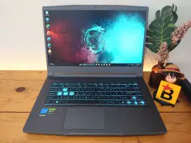 Laptop Gaming MSI Thin 15 12th Gen Core i5 RAM 16 RTX 2050 4GB GDR6