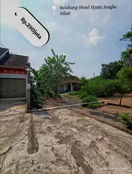 Jual Tanah Murah dkt Hotel Hyatt Jongke Barat Jalan Palagan