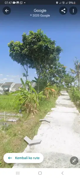 Dijual Tanah SHM Tegalan  Mangku Jalan Sangat Strategis Purwomartani