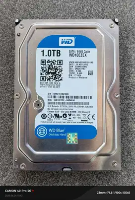 Hardisk WD BLUE untuk PC - CCTV 3,5 Inch 100% Sehat Bonus ISO Games PC
