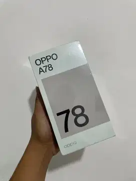 Oppo A78 8/256 New Segel Resmi