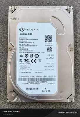 Hardisk Seagate Untuk PC - CCTV 3,5 Inch 100% Sehat Bonus ISO Games PC