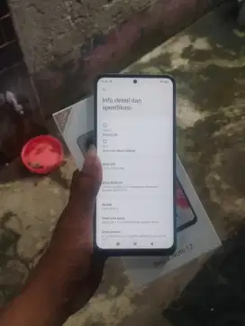 FULLSET REDMI NOTE 12 8+8/128 MULUS DAN NOMINUS
