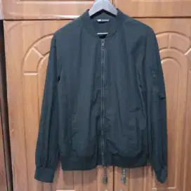 Jaket Zara Men Size M Hitam New Model Keren