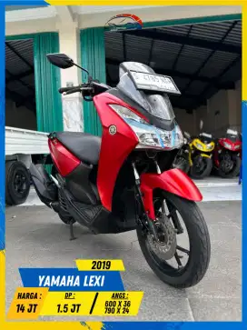 YAMAHA LEXI 2019 PLAT S MURMER MASZEHH HIKMAH MOTOR KEPUH MALANG