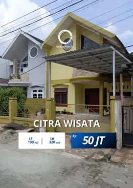 Disewa Rumah Komplek Citra Wisata Jalan Citra Wisata Medan Johor