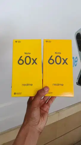 Realme Note 60x 4/64 Black [Baru, Garansi Resmi 1 Tahun]
