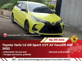 [ GARANSI 1TH ] Toyota Yaris 1.5 GR Sport CVT AT Facelift 2022/2023