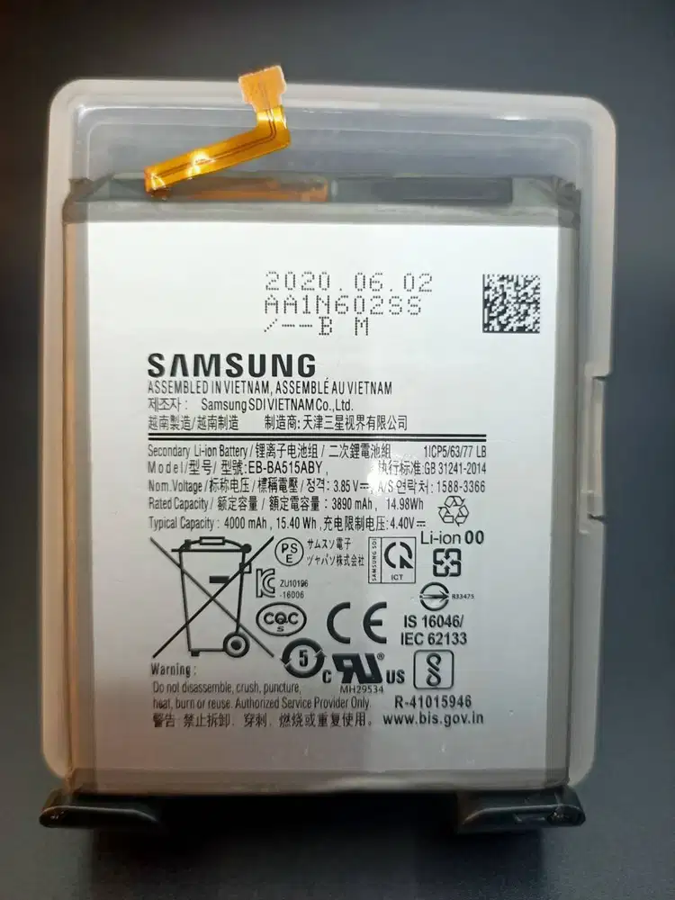 Baterai SAMSUNG A51 B-BA515ABY Baterai SAMSUNG A11 HQ-70N ORI