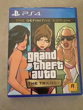 Kaset PS 4 3 games GTA