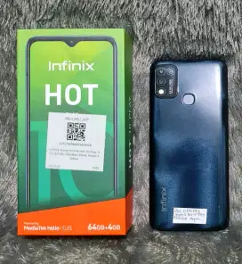 Infinix Hot 10 Play Ram 4/64GB Murah Siap Pakai (Lokasi Cicaheum)