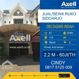 Jual Sewa Ruko Deltasari Indah Dijual