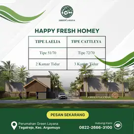 Happy Fresh Homey : Perumahan Baru di Salatiga Lokasi Strategis