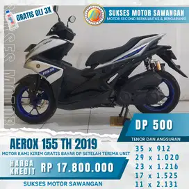 Terima tuker tambah dengan motor lama anda guys AEROX 155 TH 2019