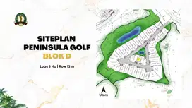 KAVLING BUKIT DARMO GOLF CLUSTER PENINSULA BLOK D