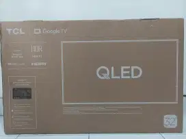 QLED TCL 32 inchi Smart GoogleTV Digital Netflix YouTube BARU Garansi