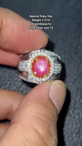 Permata Star Ruby Mozambique