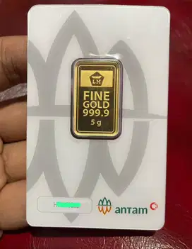 Logam mulia LM antam 5 gram 5 gr 2025 di jual cepatt bisa nego