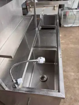 Dijual Sink Jumbo 1 Lubang – Ukuran Besar, Cocok untuk Dapur Komersial
