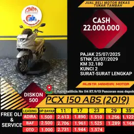 Bawa Pulang Tanpa DP! Motor PCX 2019 Irit & Siap Pakai Hari Ini