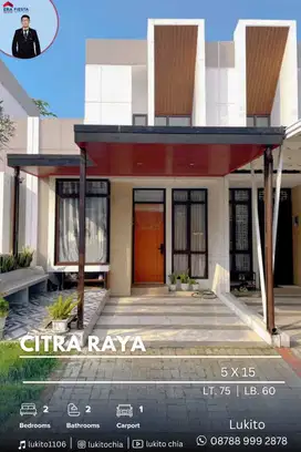 Disewakan Rumah Baru Siap Huni di Citra Raya Cikupa