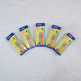 DIJUAL PULPEN GREEBEL POPLINE 0.5 MM TINTA HITAM 1 PACK ISI 12 + 1 PCS
