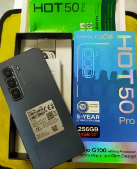 Infinix Hot 50 Pro Nfc ram 8/256 mulus dan masih panjang