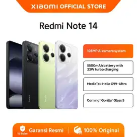 REDMI NOTE 14 PROMO MURAH GARANSI RESMI