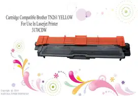 Cartridge Compatible Brother TN261 YELLOW For Use In Laser Berkualitas