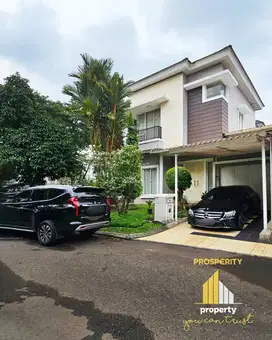 Rumah Lebar 10 Furnished Hoek di Cluster Chalcedony PHG Gading Serpong