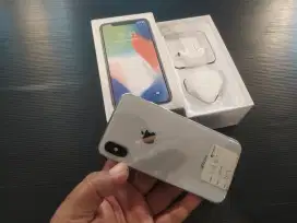 Iphone X 64GB Second iBox garansi fullset