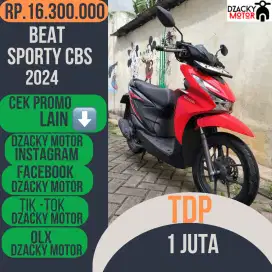 BEAT SPORTY CBS 2024 SECOND LIKE NEW ISTIMEWA