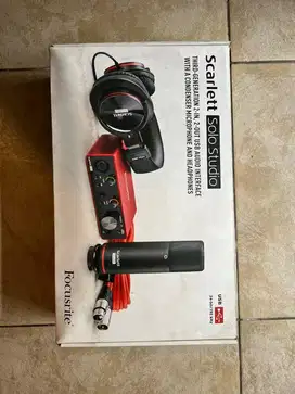 AUDIO SCARLETT 2i2 Studio Pack 3rd Gen Recording