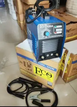 Mesin las rhino 450watt 120a biru fre ongkir