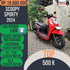 SCOOPY SPORTY 2024 SECOND LIKE NEW