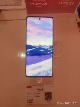 Vivo v50 5G ram 12+12gb /256gb dan ram12+12 GB / 512 GB