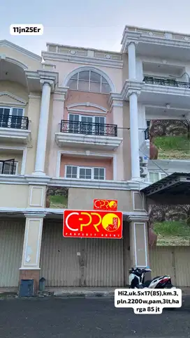 Ruko Cocok Untuk Kantor, Gudang, Usaha di Jalan Utama Harapan Indah 2