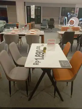 PROMO SET 1 MEJA + 4 KURSI MINIMALIS