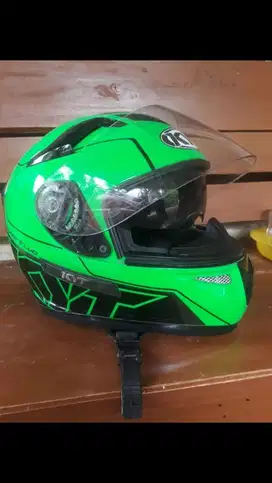HELM KYT FULL FACE WARNA GREEN