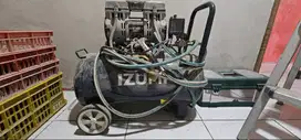 Kompressor IZUMI 50L 1,75HP Oiless Silent Bagus Murah HS OL-1390SS 50