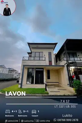 Dijual Cepat Rumah Siap Huni Hook di Lavon Lokasi Strategis Terdepan