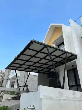 Kanopi atap minimalis