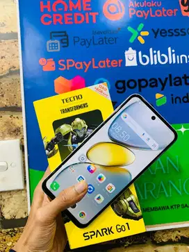 Tecno Spark GO 1 4+4/128 GB 2 minggu pakai