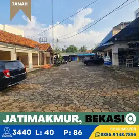 Tanah dijual Bonus Bangunan, Jatimakmur Bekasi 5 menit Mal Pondok Gede