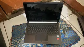 Jual Laptop Design HP 14s i5 Gen 8 RAM 8GB SSD 256GB VGA 2GB Siap Jual