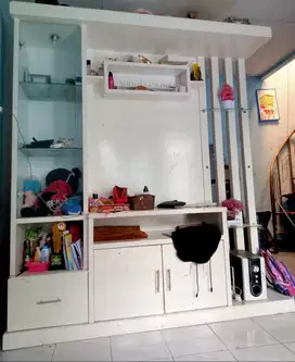 Di jual cepat lemari rak tv