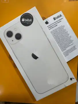 iPhone 13 128GB Garansi resmi 1 Tahun