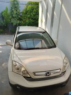 CRV gen 3 pearl white km 112rb 2.4AT