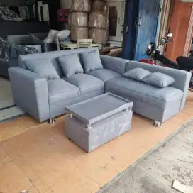 Sofa L minimalis murah